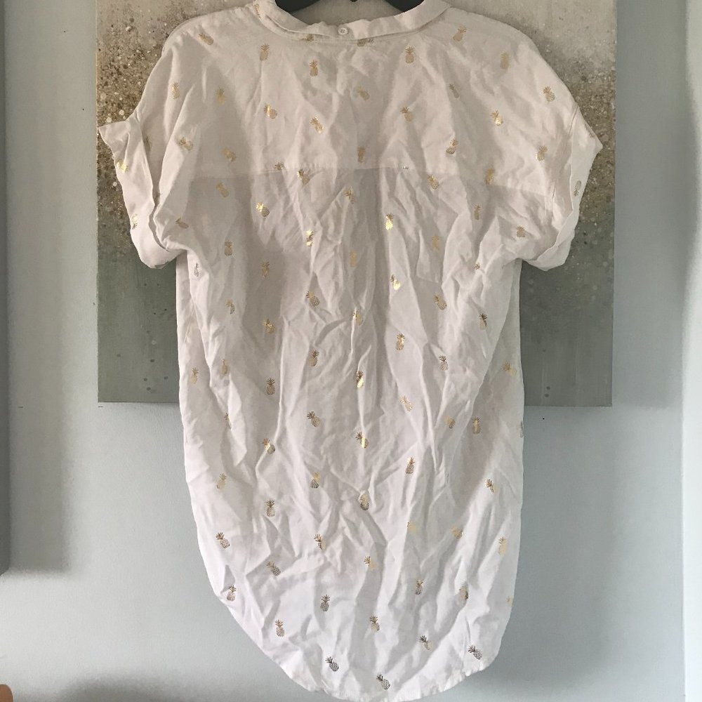 Alexander Jordan Button-Up Blouse (NWT) - Picture 2 of 12